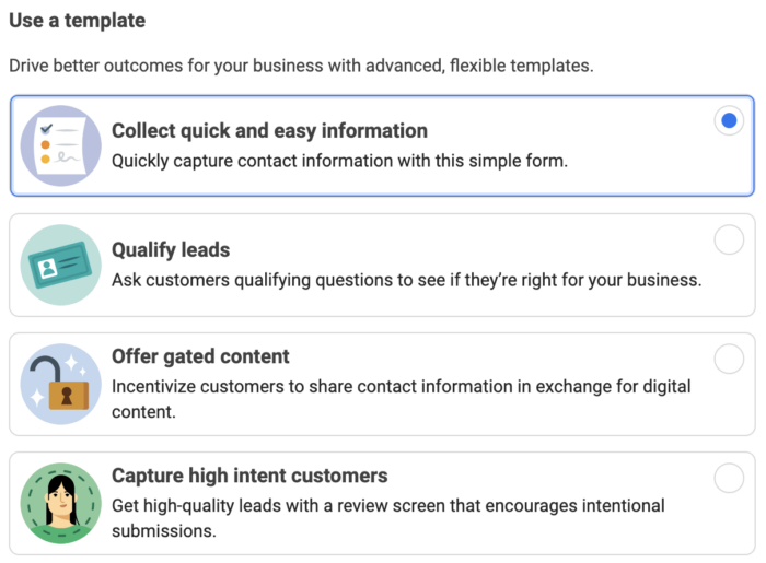 Lead Form Templates